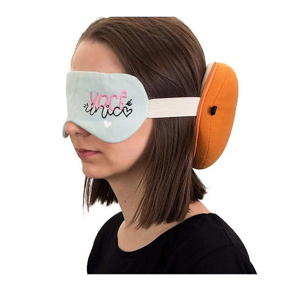 Tapa Olhos 2 em 1 Fun- Raposa