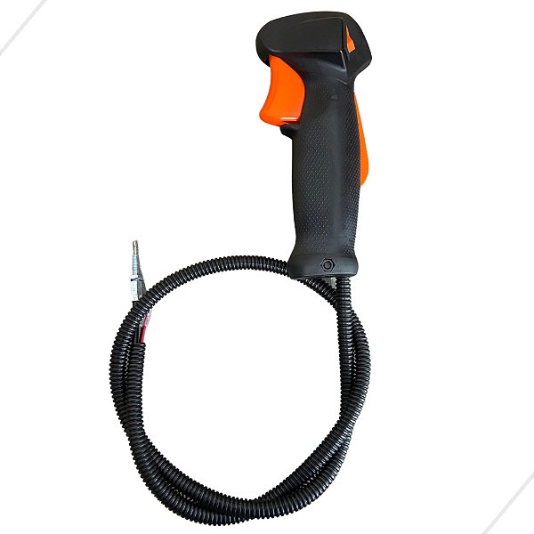 Punho Comando Gatilho Acelerador Para Roçadeira Guidão 22mm Vulcan Vr430p