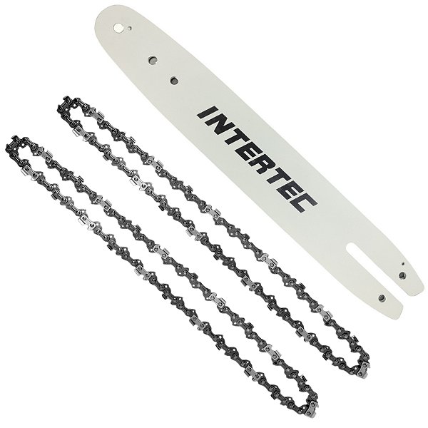 Kit Sabre 12 Polegadas + 2 Correntes 22 Dentes Para Motosserras Stihl MS170 MS180
