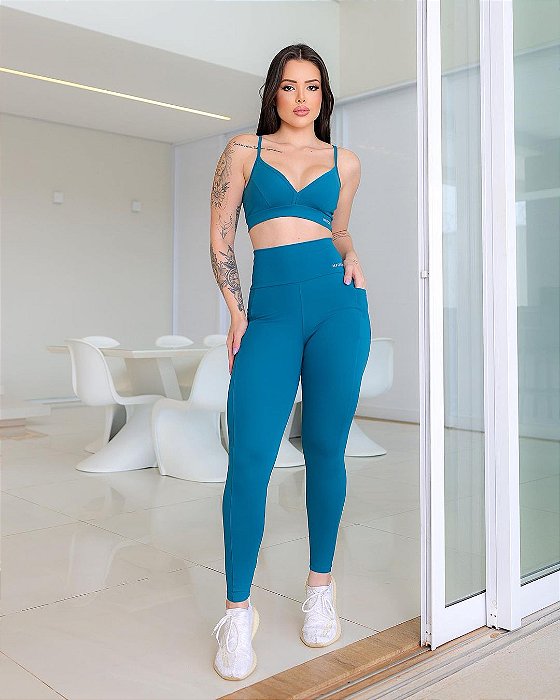 Conjunto Basic confort verde