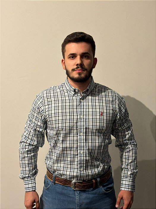 CAMISA AUSTIN M/L XAD AZ BC