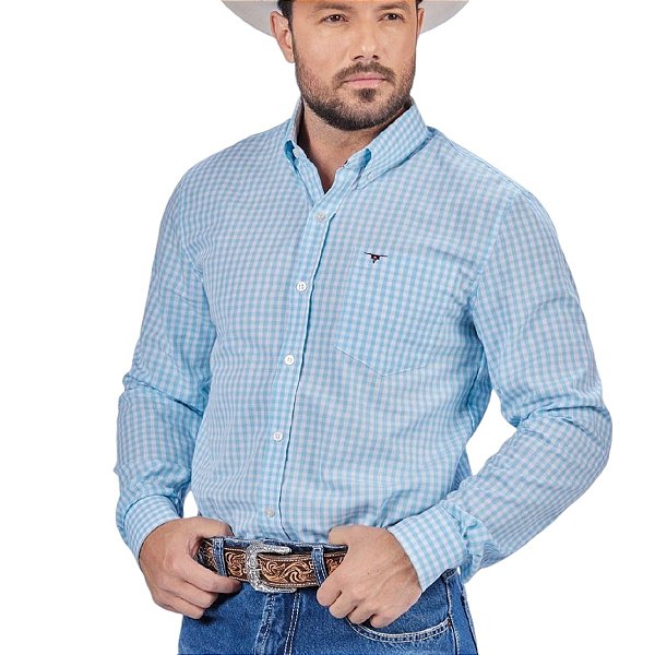 Camisa Masculina Manga Longa Casual Premium All Hunter