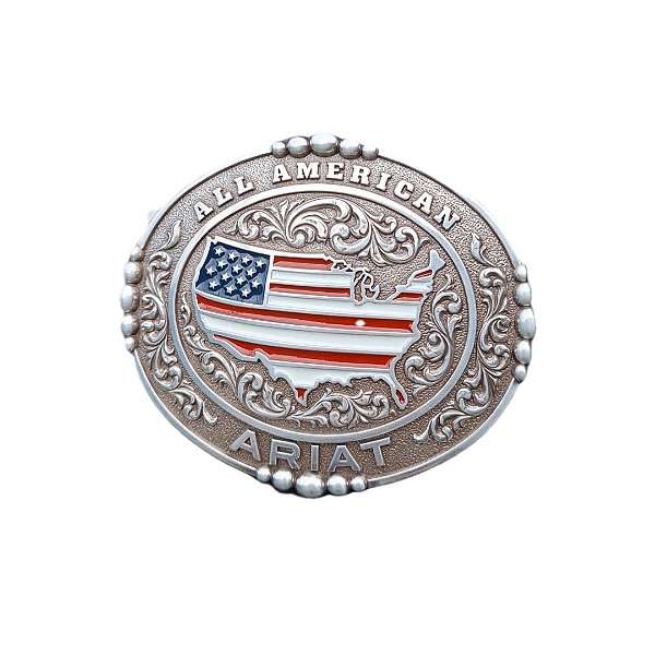 FIVELA ARIAT IMPORTADA ALL AMEREICAN USA VERMELHA E AZUL