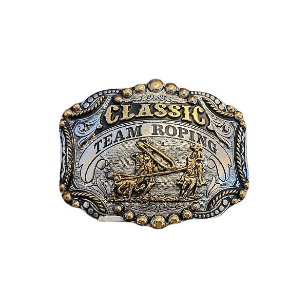 FIVELA  MASTER CLASSIC  TEAM ROPING PRATA/COM VAQUEIRO