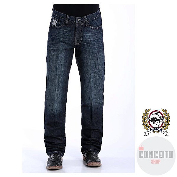 CALÇA CINCH SILVER LABEL ESCURA