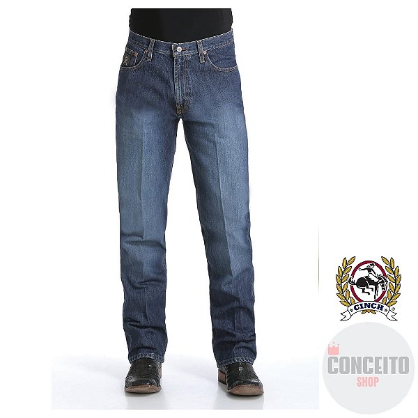 CALÇA CINCH BLACK LOOSE ESCURA