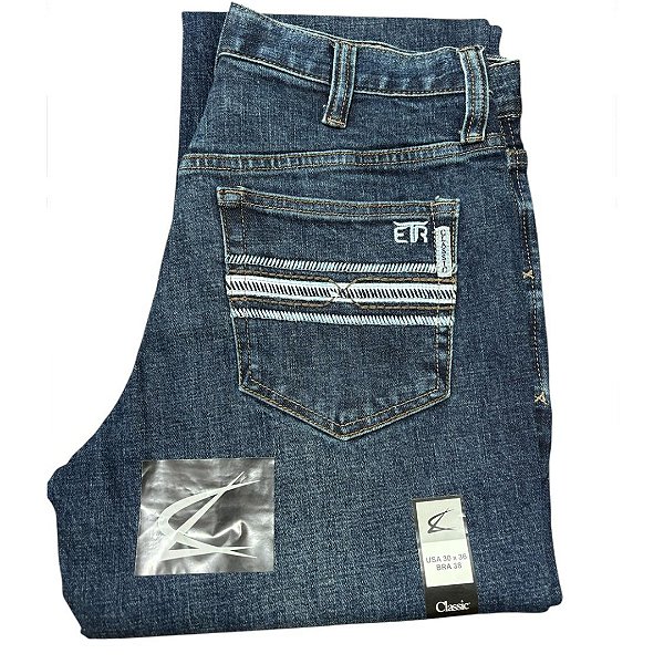 CALÇA CLASSIC ETR RSTR ESCURA