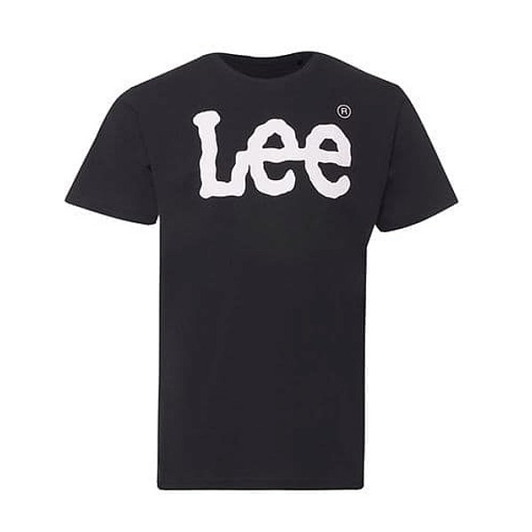CAMISETA LEE 5027L PRETO C/ LEE BRANCO