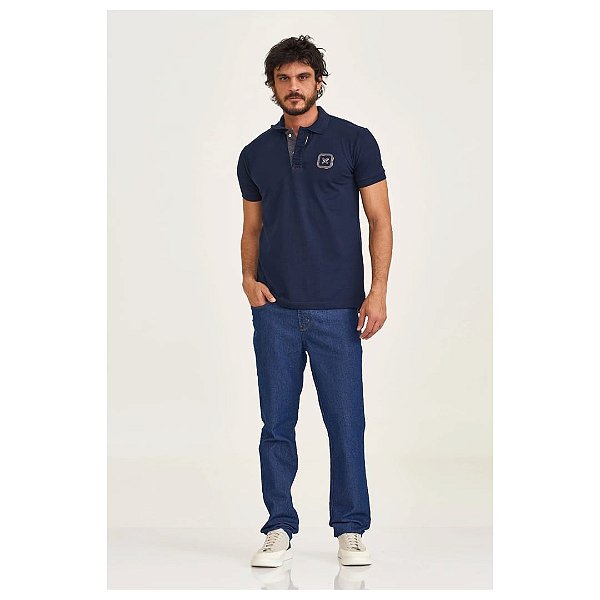 CAMISETA POLO TXC 6866 MARINHO