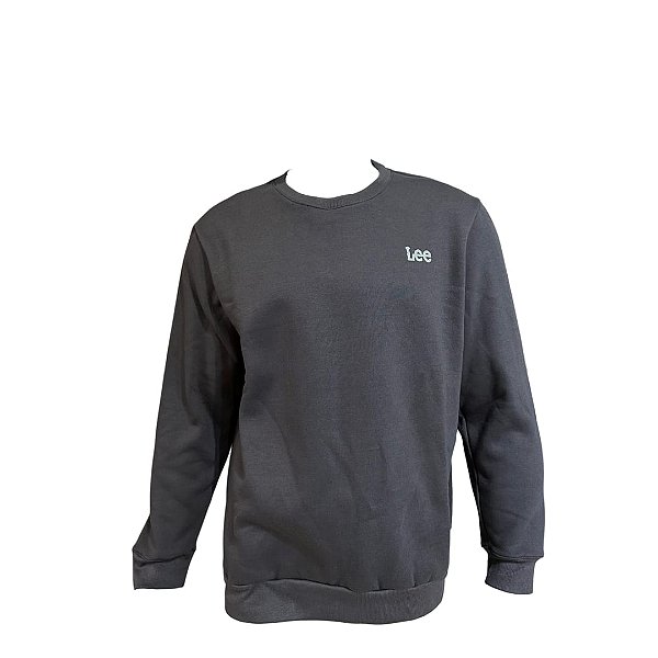 MOLETOM LEE 9228L CINZA ESCURO