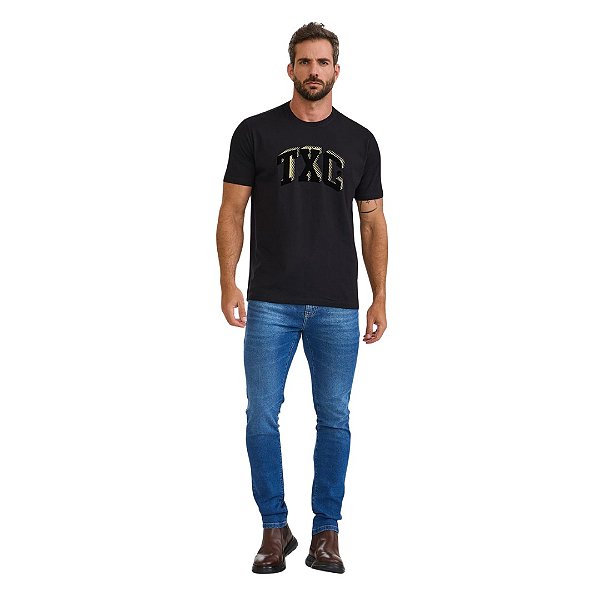 CAMISETA TXC 192413 PRETO