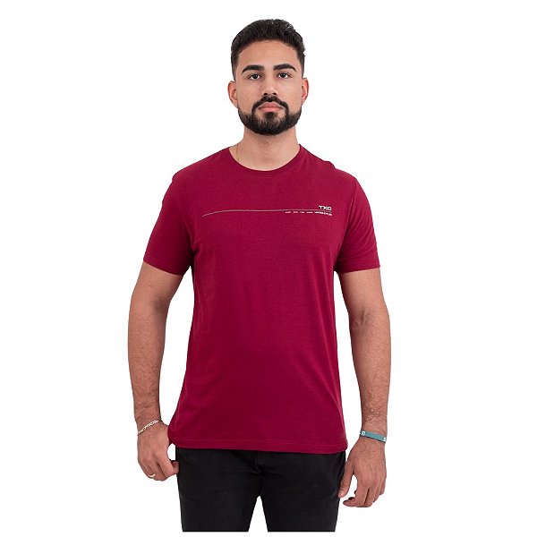 CAMISETA TXC 192456 BORDO