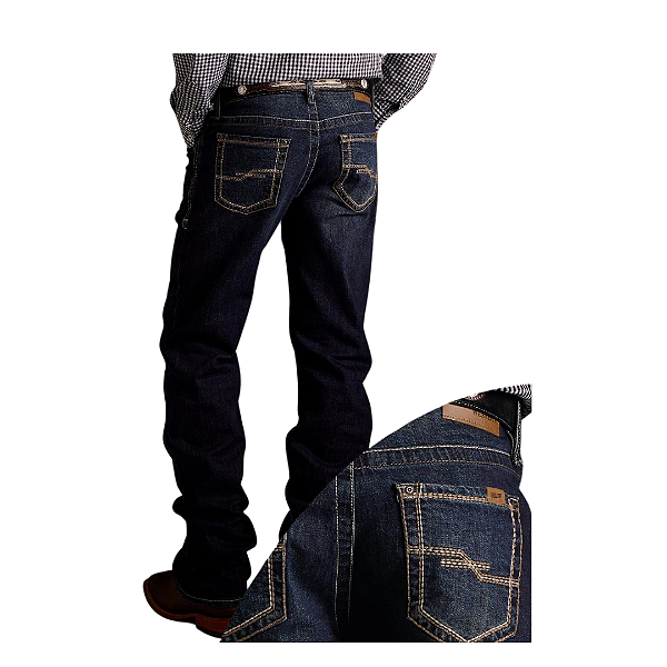 CALÇA CS402 SELFF WESTERN  DARK JEANS