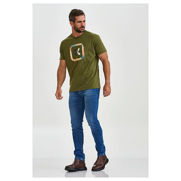 CAMISETA TXC 192476 VERDE MILITAR