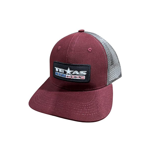 BONÉ TEXAS BORDO LOGO PRETO