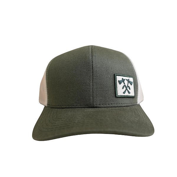 BONÉ TOMAHAWK VERDE MACHADOS DIREITA