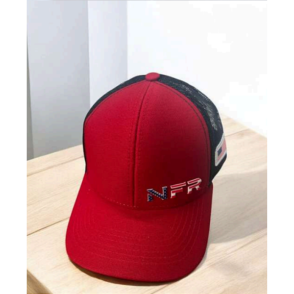 BONE NFR 509 PRETO/VERMELHO