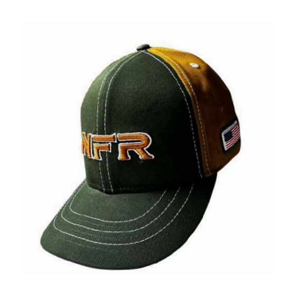 BONE NFR 595 LARANJA/VERDE