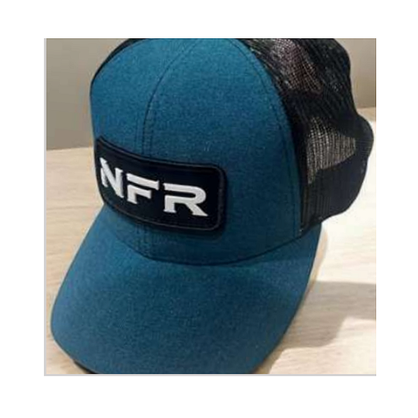 BONE NFR 552  PRETO/VERDE AGUA