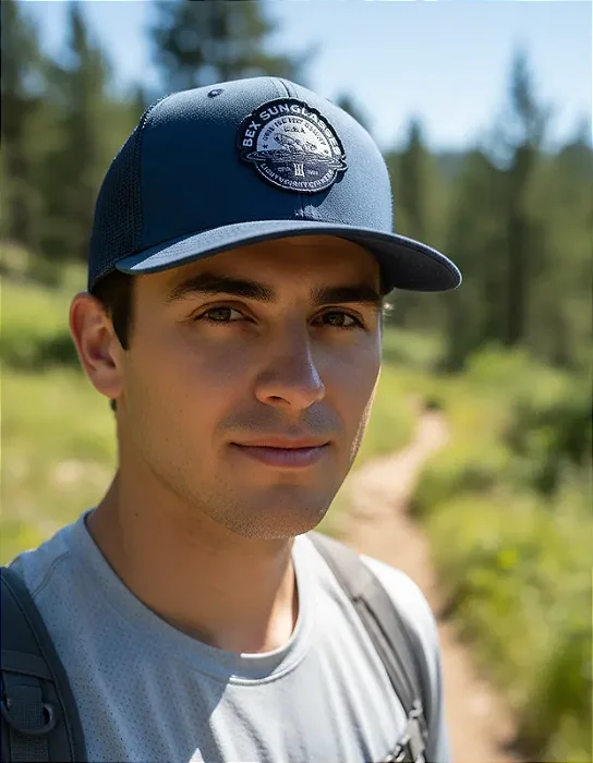 BONÉ BEX AZUL LOG SUNGLASSES