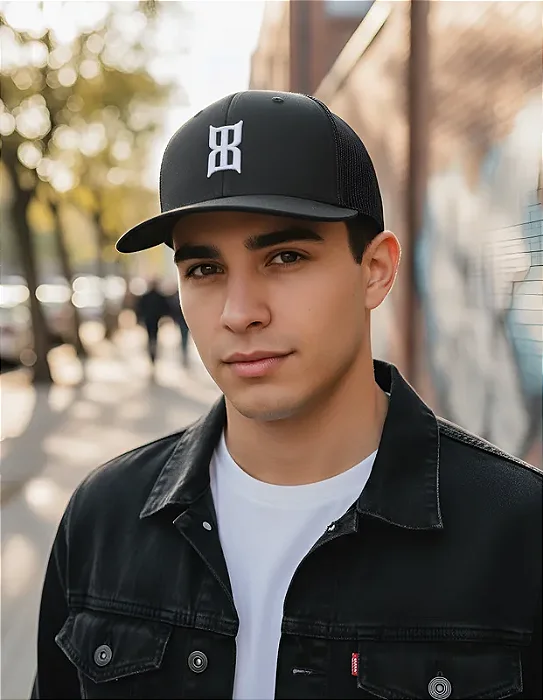 BONÉ BEX PTO LOG BCO