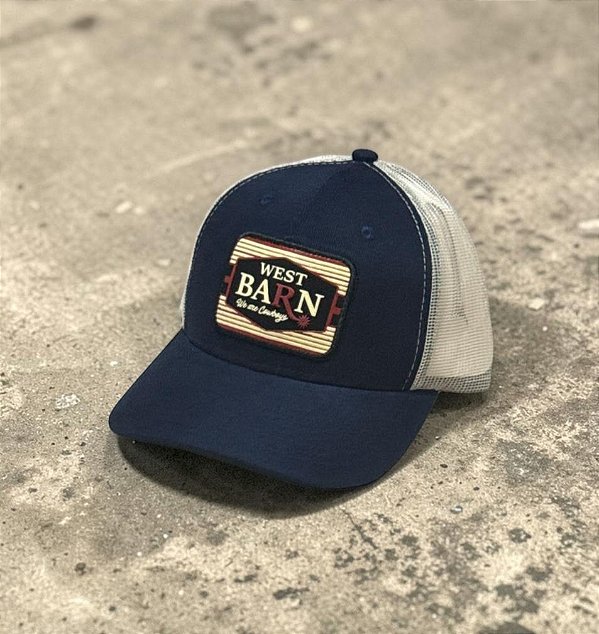 BONE WEST BARN MARINHO TELA BEGE