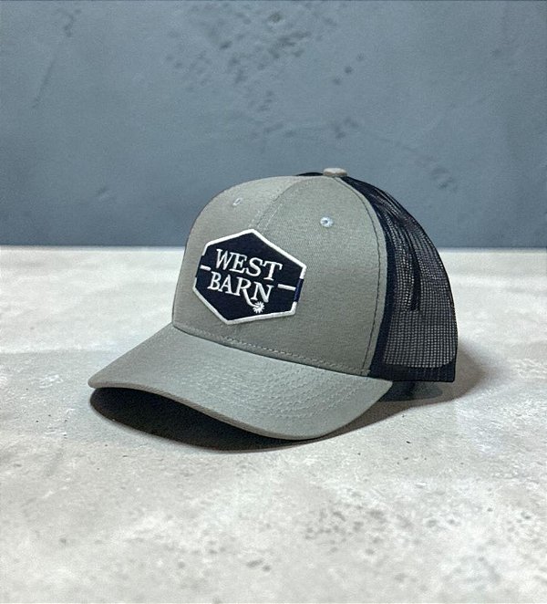 BONE WEST BARN CINZA TELA MARINHO