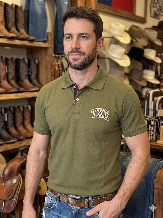 CAMISETA TXC 69136 POLO VERDE