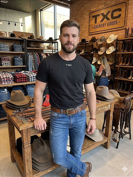 CAMISETA TXC 19729 PRETO