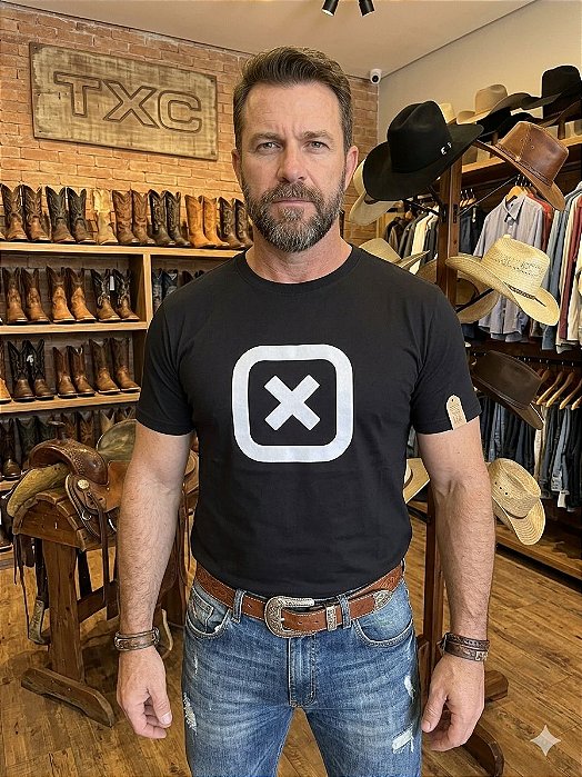 CAMISETA TXC 19742P PRETO