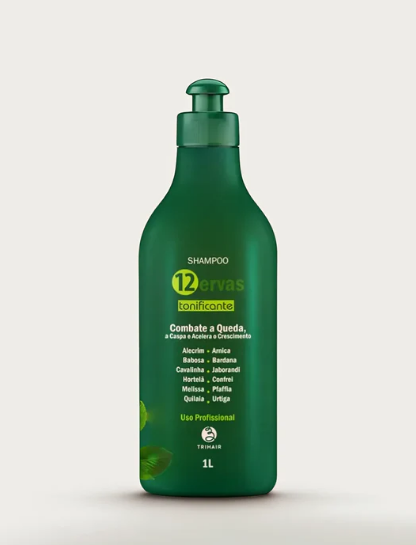 Shampoo 12 Ervas Tonificante 1 L