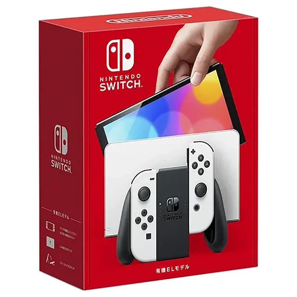 Console Nintendo Switch OLED 64GB Japão - Branco (HEG-S-KAAAA)