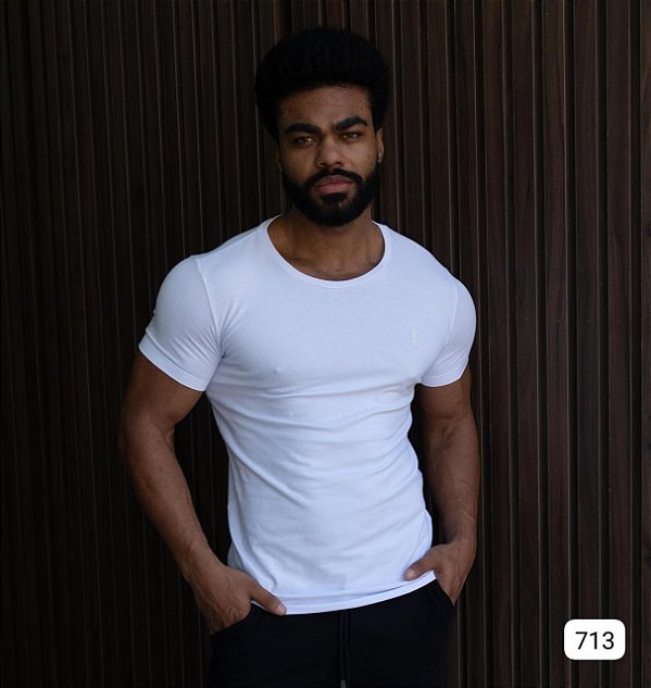 Camiseta Algodão Egípcio[branca]