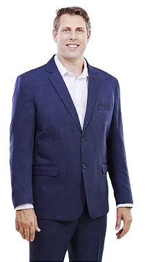 Costume Microfibra Melange Marinho - a Perfeição em Cada Detalhe