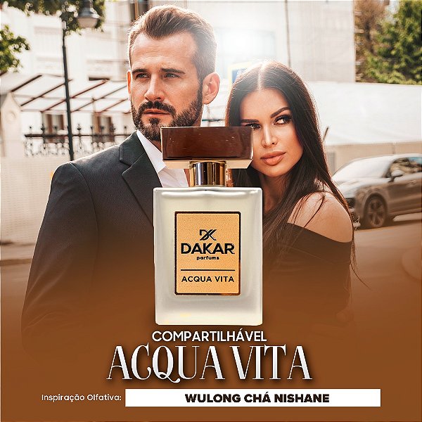 ACQUA VITA -  Inspiração Olfativa Wulong Chá Nishane - 50ml