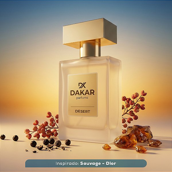 DESERT - Inspiração Olfativa Sauvage Dior - 50ml