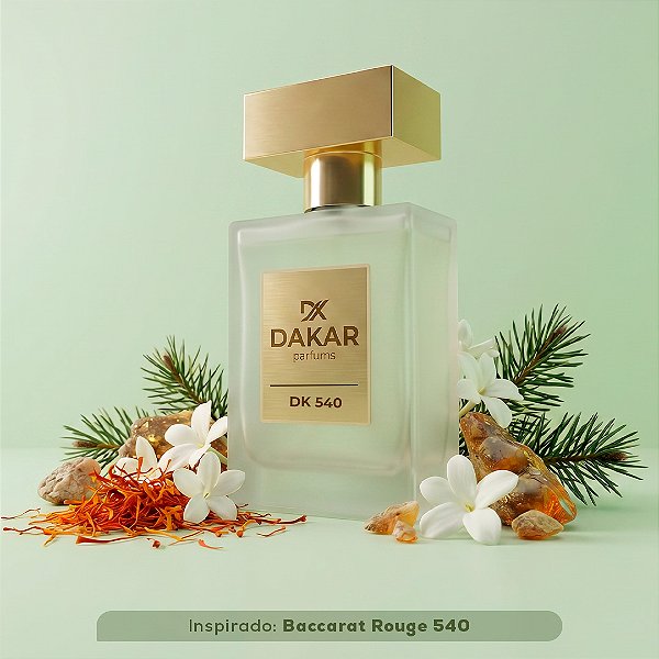 Dk 540 - Inspiração Olfativa Baccarat Rouge 540 Maison Francis Kurkdjian - 50ml
