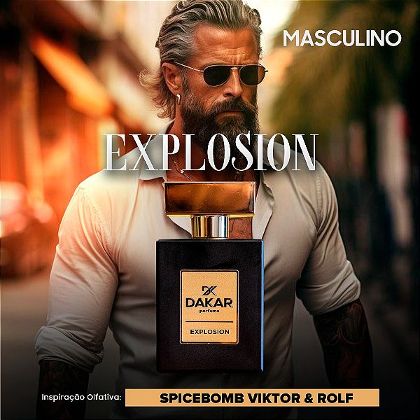 EXPLOSION- Inspiração Olfativa Spicebomb ViKtor & Rolf - 50ml
