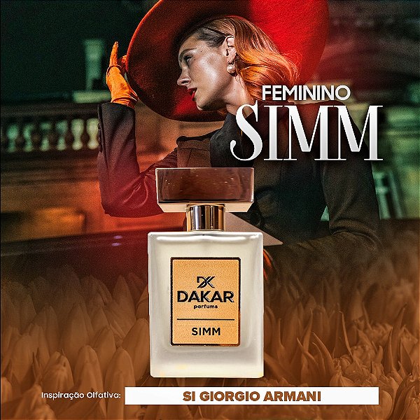 Simm - Inspiração Olfativa Si Giorgio Armani - 50ml
