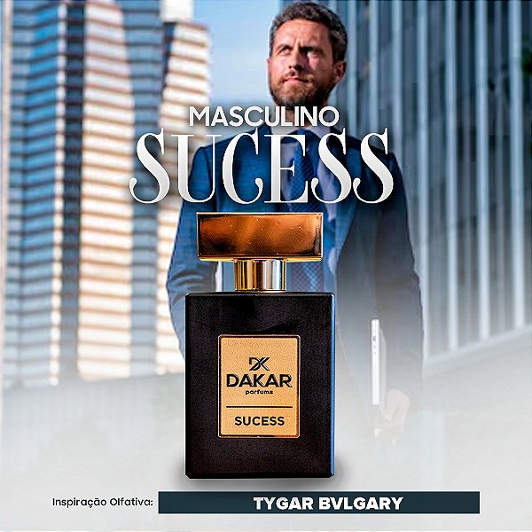 SUCESS - Inspiração Olfativa Tygar Bvlgari - 50ml