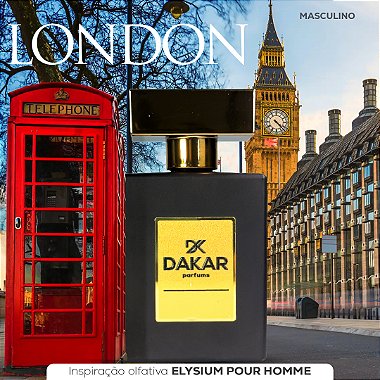 London - Inspiração Olfativa Roja Parfums Elysium Pour Homme - 50ml