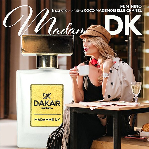 Madamme Dk - Inspiração Olfativa Coco Mademoiselle Chanel - 50ml