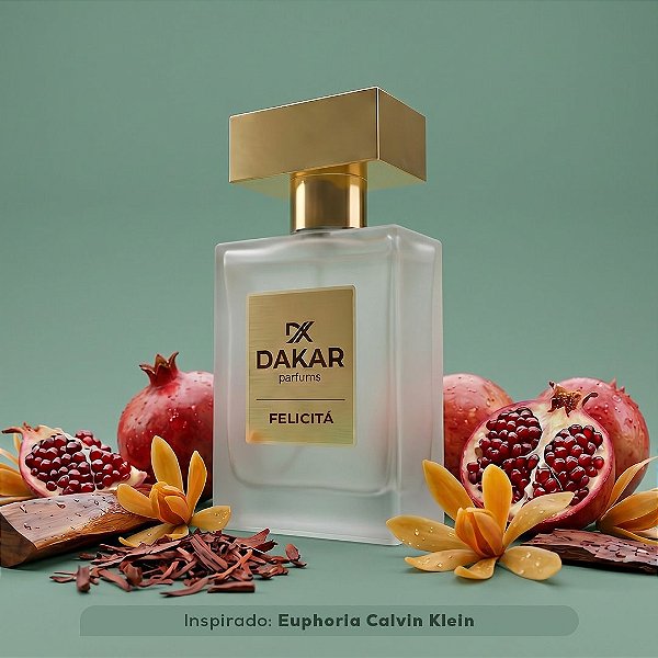 Felicitá - Inspiração Olfativa Euphoria Calvin Klein - 50ml