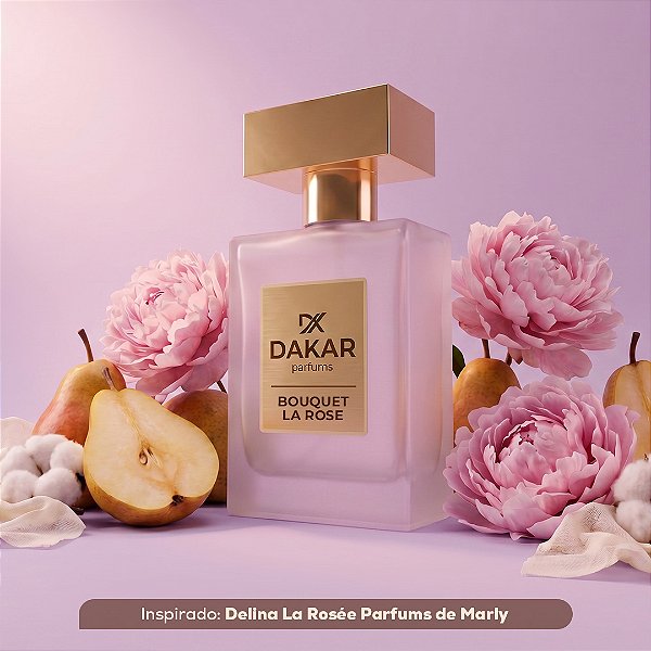 Bouquet La Rosé - Inspiração Olfativa Delina La Rosée - 50ml