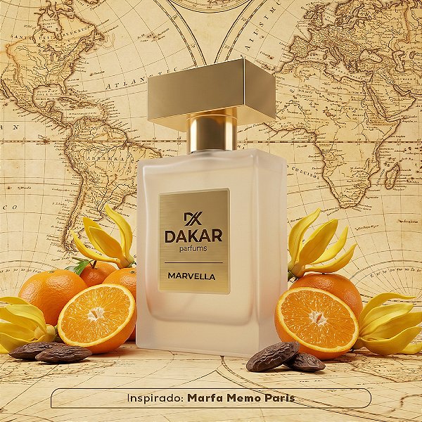 Marvella - Inspiração Olfativa Marfa Memo Paris - 50ml