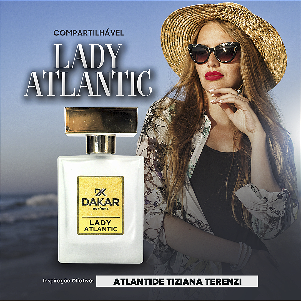 Lady Atlantic Inspiração Olfativa Atlantide Tiziana Terenzi - 50ml