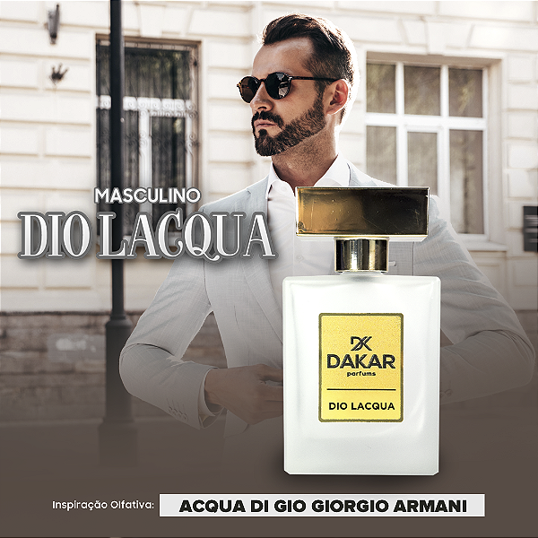 Dio Lacqua - Inspiração Olfativa Acqua Di Gio Giorgio Armani - 50ml