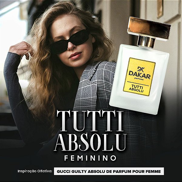 Tutti Absolu - Inspiração Olfativa Gucci Guilty Absolu de Parfum Pour Femme - 50ml