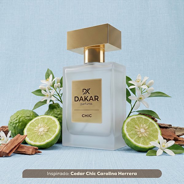 Chic - Inspiração Olfativa Cedar Chic Carolina Herrera - 50ml