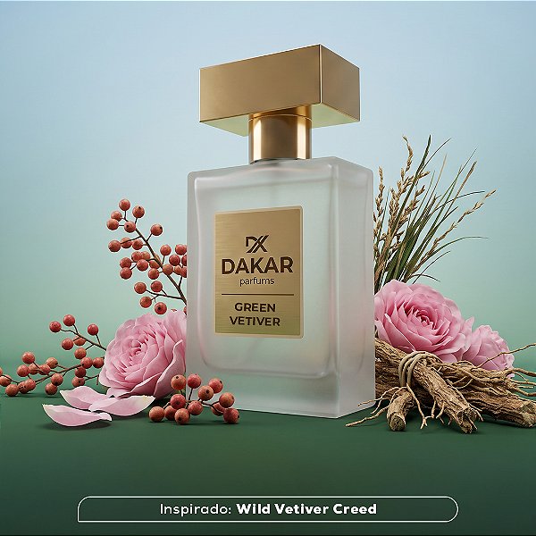 Green Vetiver - Inspiração Olfativa Wild Vetiver Creed - 50ml